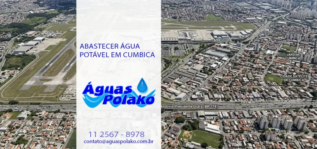 Abastecer Água Potável em Cumbica