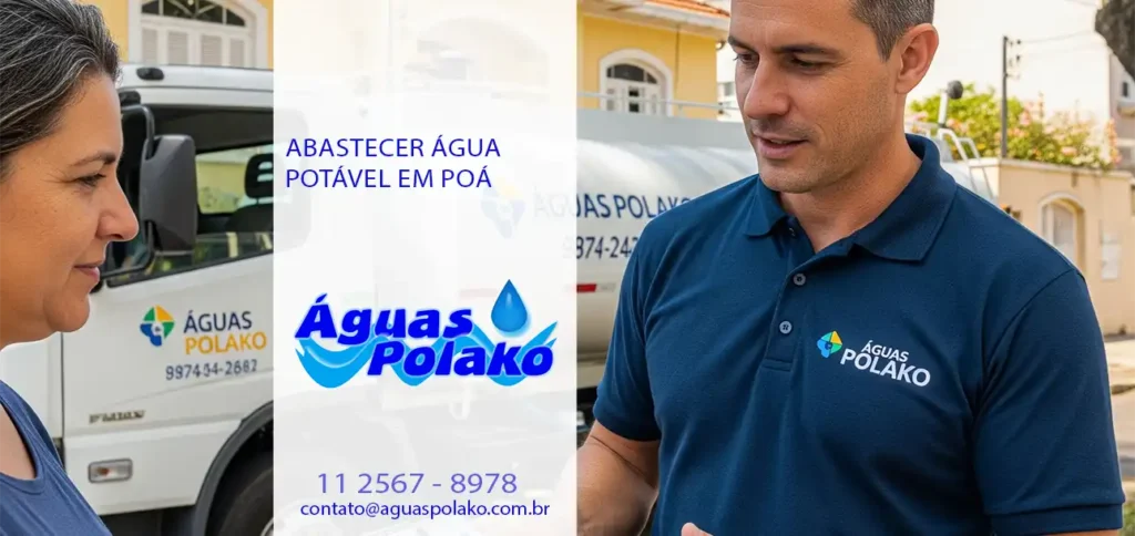 Abastecer Água Potável em Poá