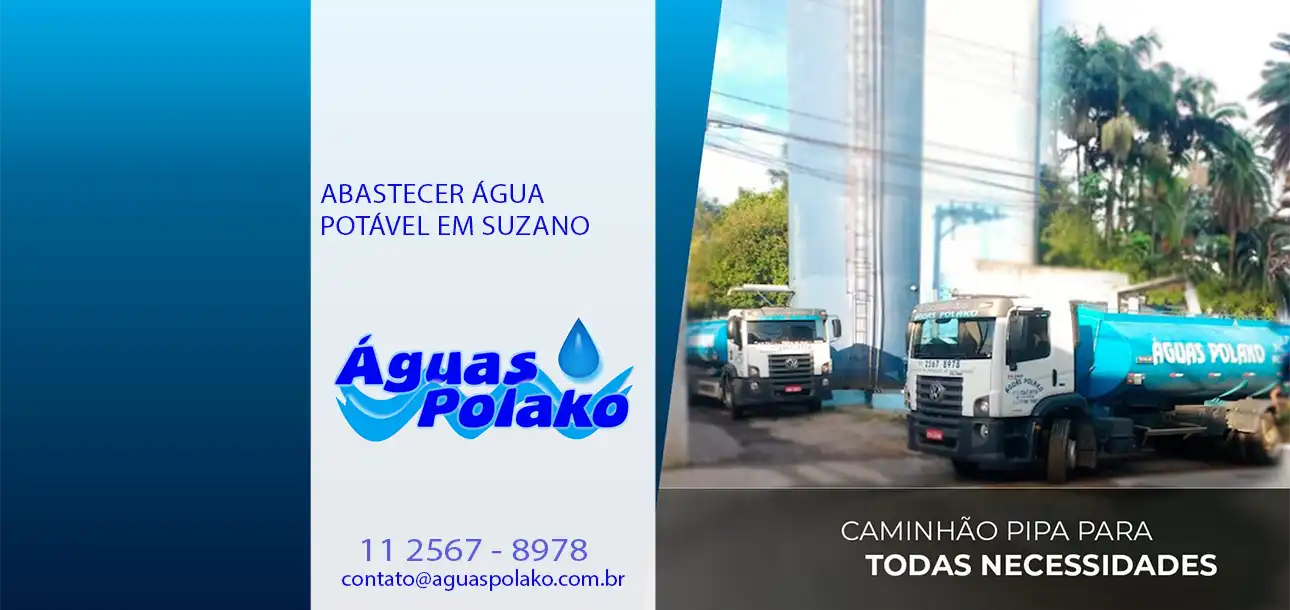 Abastecer Água Potável em Suzano