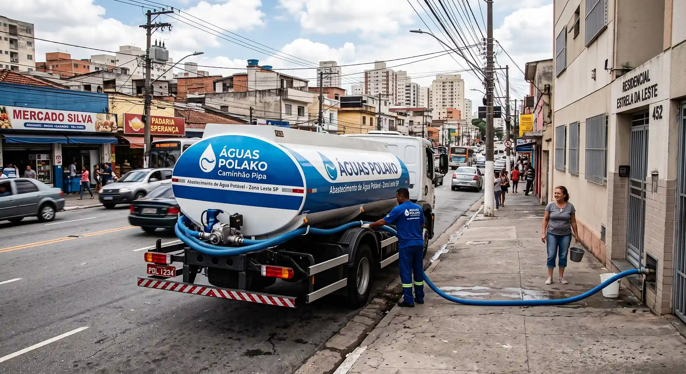 Abastecimento de água Zona Leste SP